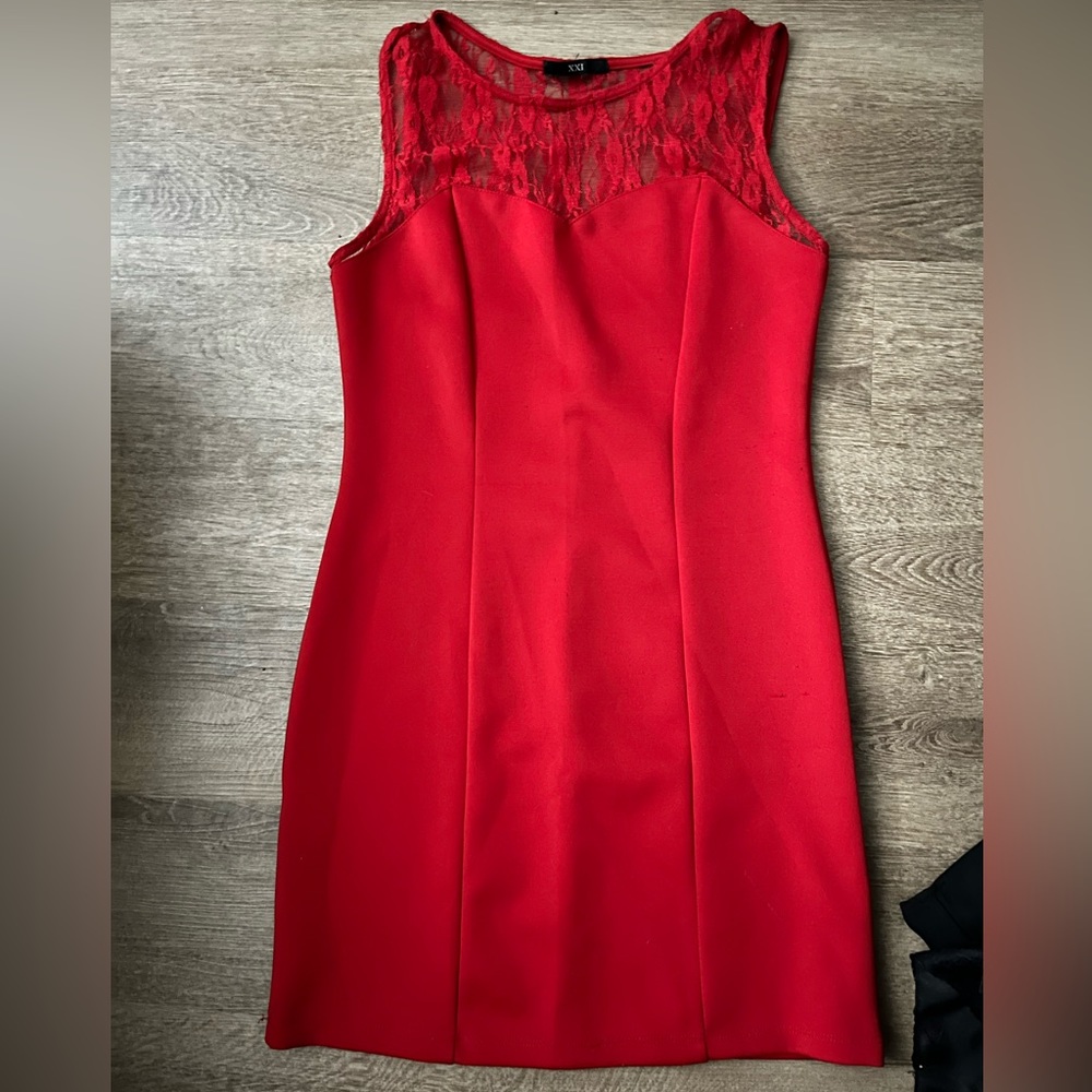 Red Cocktail Dress